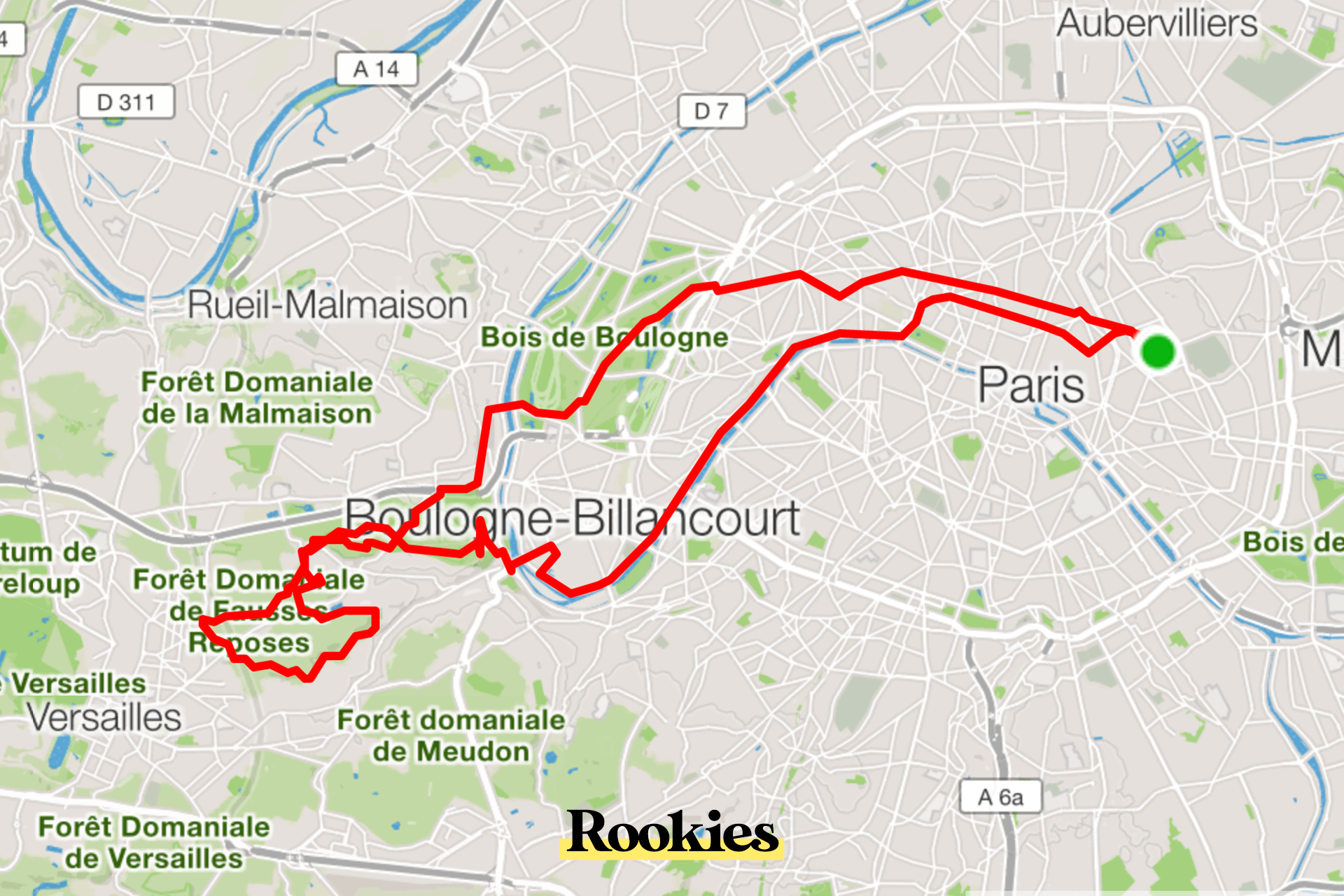 50km – Gravel dans l’ouest parisien