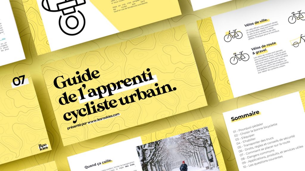 Guide de l'apprenti cycliste urbain